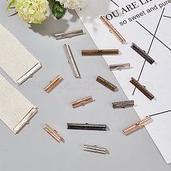 72Pcs 12 Style Iron Ribbon Ends&nbsp;IFIN-PH0001-87