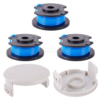 3Pcs AC14RL3A String Trimmer Replacement Spool Line with Cap For Ryobi One+ 24V&nbsp;FIND-TAC0011-128B-1