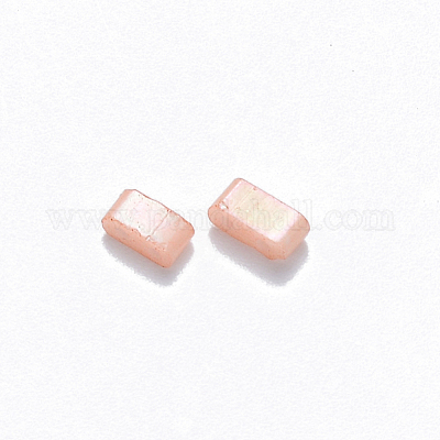 FGB 2-Hole Baking Paint Glass Seed Beads&nbsp;SEED-S031-M-596-1