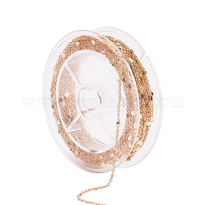 Brass Link Chains&nbsp;CHC-T007-02G-1