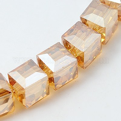 Electorplated Glass Beads&nbsp;EGLA-E006-3H-1