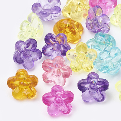Transparent Acrylic Beads&nbsp;X-MACR-S296-43-1