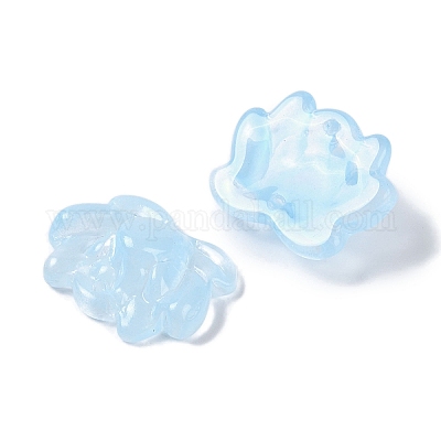Baking Paint Glass Beads&nbsp;GLAA-S202-13D-1