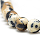 Synthetic Ocean White Jade Beads Strands&nbsp;G-S254-6mm-A06-3