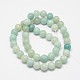 Round Natural Amazonite Bead Strands&nbsp;X-G-I183-02-10mm-2