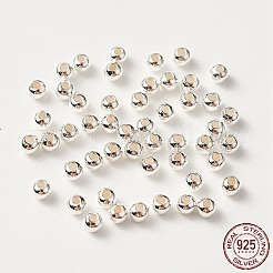 925 Sterling Silver Beads&nbsp;STER-S002-12-2mm
