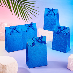 Rectangle Glitter Paper Gift Bags&nbsp;CARB-TAC0002-05C
