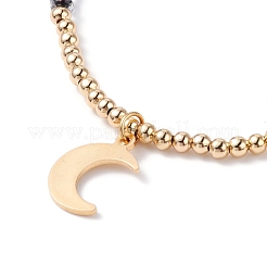 Star & Moon Pendant Necklaces Set for Teen Girl Women&nbsp;NJEW-JN03738-01