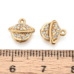 304 Stainless Steel Rhinestone Charms&nbsp;STAS-N110-40G