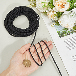 10M Round Imitation Leather Braided Cord&nbsp;WL-GF0001-32C-05