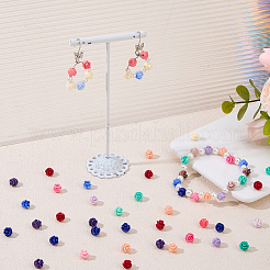 66Pcs 11 Colors Opaque Resin Imitation Shell Beads&nbsp;RESI-DC0001-60