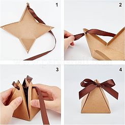 Paper Jewelry Box&nbsp;CON-WH0076-12C