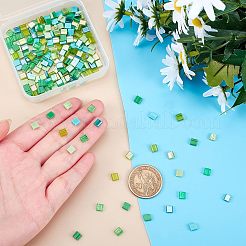 240Pcs 8 Style 2-Hole Glass Seed Beads&nbsp;SEED-NB0001-23