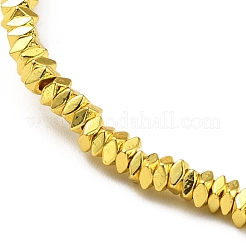 Electroplated Non-magnetic Synthetic Hematite Beads Strands&nbsp;G-G849-05G