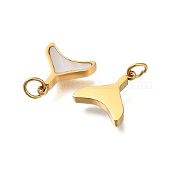 Ion Plating(IP) 304 Stainless Steel Charms&nbsp;STAS-Q335-08G