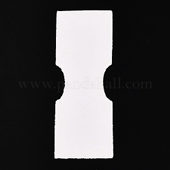 Folding Word Pattern Paper Jewlery Display Cards for Necklaces&nbsp;CDIS-T004-17