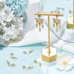 32Pcs Brass Clip-on Earring Findings&nbsp;KK-SP0001-26G