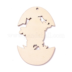 Easter Theme Wood Big Pendants&nbsp;LS-WOOD-I007-02A