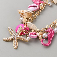 Alloy Pendant Necklaces&nbsp;NJEW-WH0028-07G-03