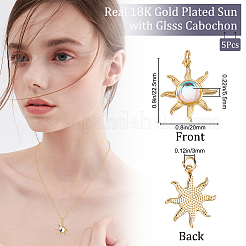Glass Pendants&nbsp;KK-BBC0003-60