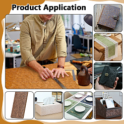 Flower Pattern PVC Leather Fabric&nbsp;DIY-NB0015-59C