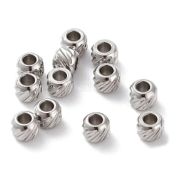 Non-Tarnish 201 Stainless Steel Spacer Beads&nbsp;X-STAS-K259-14C-P