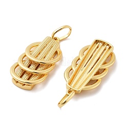 Brass Pendants&nbsp;KK-A249-15G