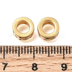 Brass Micro Pave Clear Cubic Zirconia European Beads&nbsp;CU-G605-22G