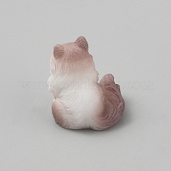 Resin Cat Shape Display Decorations&nbsp;AJEW-WH0270-713G