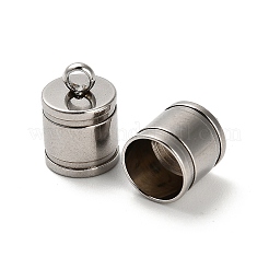 201 Stainless Steel Cord Ends&nbsp;STAS-S167-01F-P