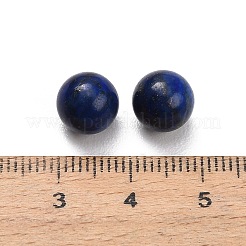 Dyed Natural Lapis Lazuli Sphere Beads&nbsp;G-H359-02H-8mm