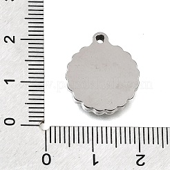 304 Stainless Steel Pendants&nbsp;SA-CBAF4B0-04P-03