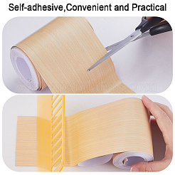 1 Roll PVC Imitation Wood Grain Adhesive Tape&nbsp;DIY-GF0008-40A