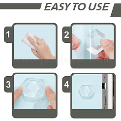 1 Set 6Pcs Self Adhesive Door Knob Bumpers&nbsp;AJEW-NB0006-18