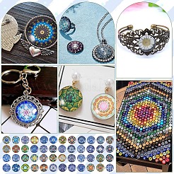 1Set Glass Cabochons&nbsp;GLAA-PH0004-07