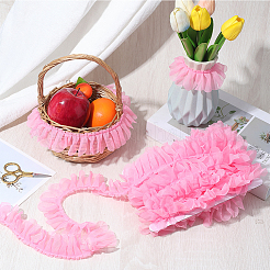 10M Pleated Polyester Ribbon&nbsp;OCOR-CY0002-27C
