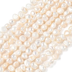 Natural Cultured Freshwater Pearl Beads Strands&nbsp;PEAR-C004-19A-01
