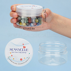 DIY Round Gemstone Stretch Bracelets Making Kits&nbsp;DIY-SC0014-40