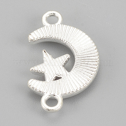 Alloy Rhinestone Links connectors&nbsp;ALRI-S170-07S