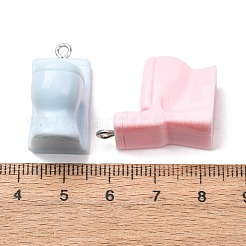 Opaque Resin Pendants&nbsp;FIND-K031-02B