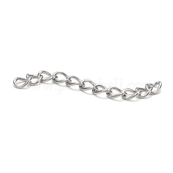 Tarnish Resistant 304 Stainless Steel Chain Extenders&nbsp;STAS-E104-42P