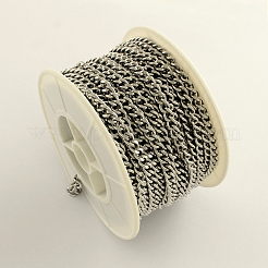 Tarnish Resistant 304 Stainless Steel Curb Chains&nbsp;CHS-R008-07