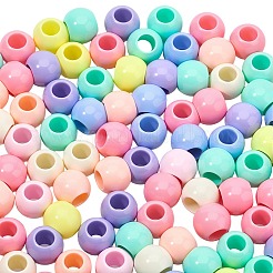 200Pcs Opaque Acrylic Beads&nbsp;SACR-SP0001-35B