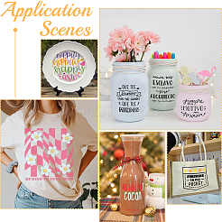 PVC Heat Transfer Vinyl&nbsp;DIY-WH20011-60O