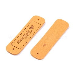 PU Leather Label Tags&nbsp;DIY-H131-A04