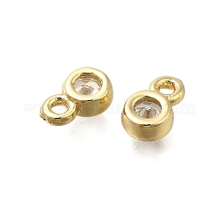 Brass Rhinestone Pendants&nbsp;KK-V002-29G