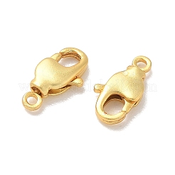 Brass Swivel Lobster Claw Clasps&nbsp;KK-E796-02A-G