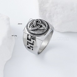 304 Stainless Steel Finger Rings for Men&nbsp;LS-VP8445-3