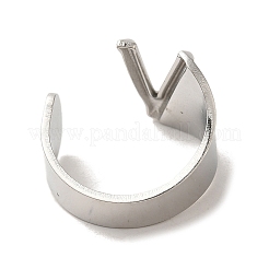 Non-Tarnish 201 Stainless Steel Finger Rings&nbsp;RJEW-H223-04P-V