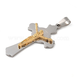 304 Stainless Steel Pendants&nbsp;STAS-F165-04GP